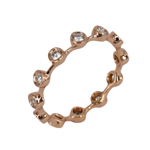 14KR DIAMOND BAND RING