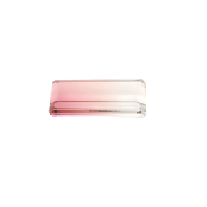 Bi-Color Tourmaline 22X12.1 mm Emerald Cut Shape