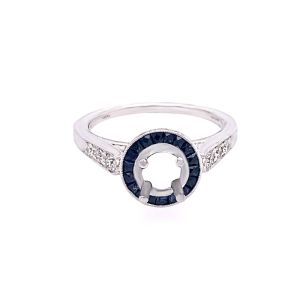 14KW Round Semi Mount Ring
