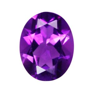 Amethyst 4x3 mm Oval Cut Stone