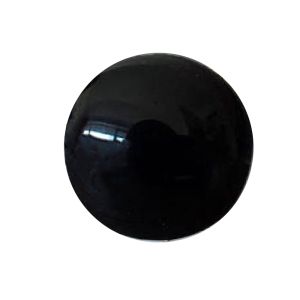 Black Onyx 10.00 mm Round Cabochon