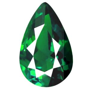 Green Tourmaline 10x7 mm Pears Cut Stone