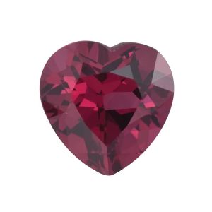 Rhodolite 4.00 mm Heart Shape Cut Stone