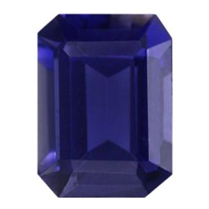 Iolite 5X3 mm Octagon Shape Stone