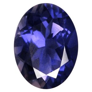 Iolite 12X10 mm Oval Cut Stone