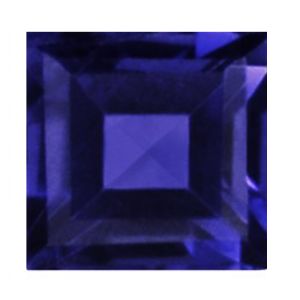 Iolite 3.00 mm Square Cut Stone