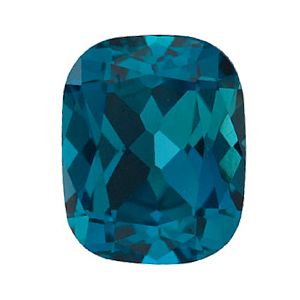 London Blue Topaz 10x8 mm Cushion Cut Stone