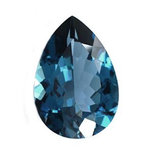 London Blue Topaz 10X7 mm Pears Cut Stone