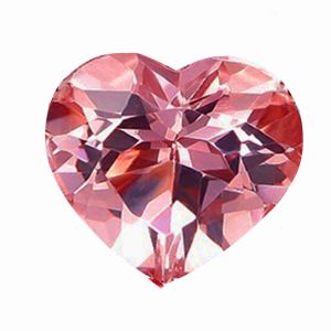 Morganite 10.00 mm Heart Shape Cut Stone