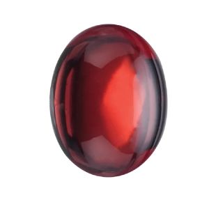 Garnet 12X10 mm Oval Cabochon