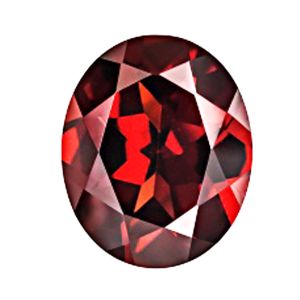 Garnet 11x9 mm Oval Cut Stone