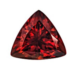 Garnet 6.00 mm Trillion Cut Stone