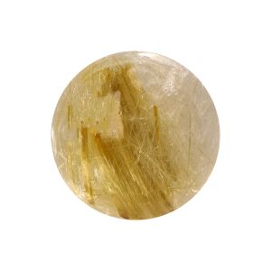 Rutile 10.00 mm Round Cabochon
