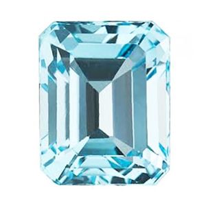 Sky Blue Topaz 10x8 mm Octagon Shape Stone