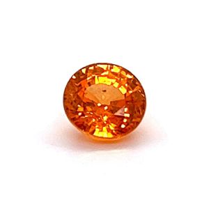 Orange Spessartite 7x7mm Round Shape