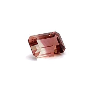 Bi-Color Tourmaline 13.5x8.7mm Emerald Shape