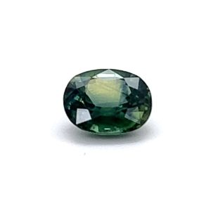 Teal Sapphire 7x6mm Oval Shape