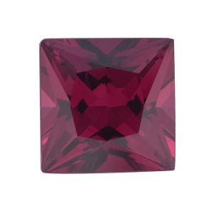 Rhodolite 4.00 mm Square Cut Stone
