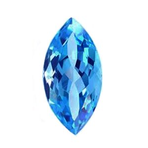 Swiss Blue Topaz 10x5 mm Octagon Cut Stone