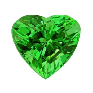 Tsavorite 5.00 mm Heart Shape Cut Stone