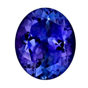Tanzanite 10X8 mm Oval Cut Stone