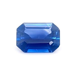 Blue Sapphire 7.5x5.5 mm Emerald Cut Shape