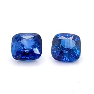 Blue Sapphire 6.9 mm Cushion Shape