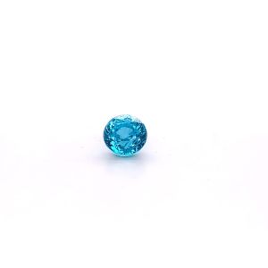 Blue Zircon 8.0 mm Round Shape