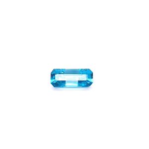 Blue Zircon 14X6 mm Emerald Cut Shape 