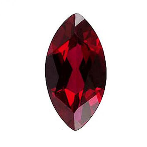10X5 MM MARQUISE CUT MAN MADE RUBY  AAA GRADE 